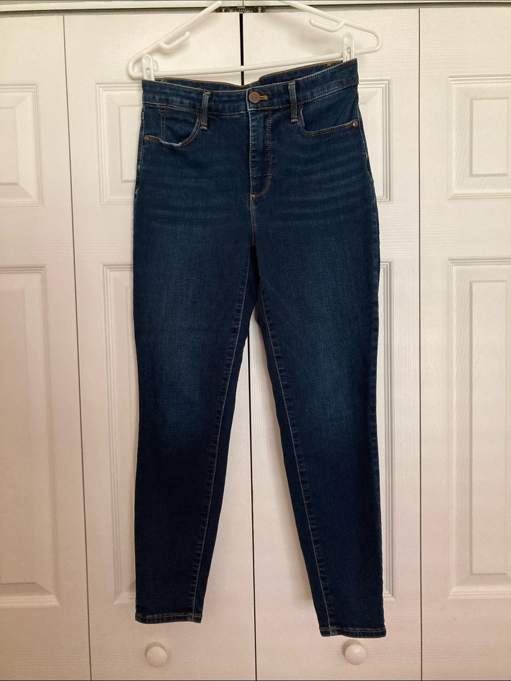 Talbots Dark Blue Skinny High-Rise Jeans